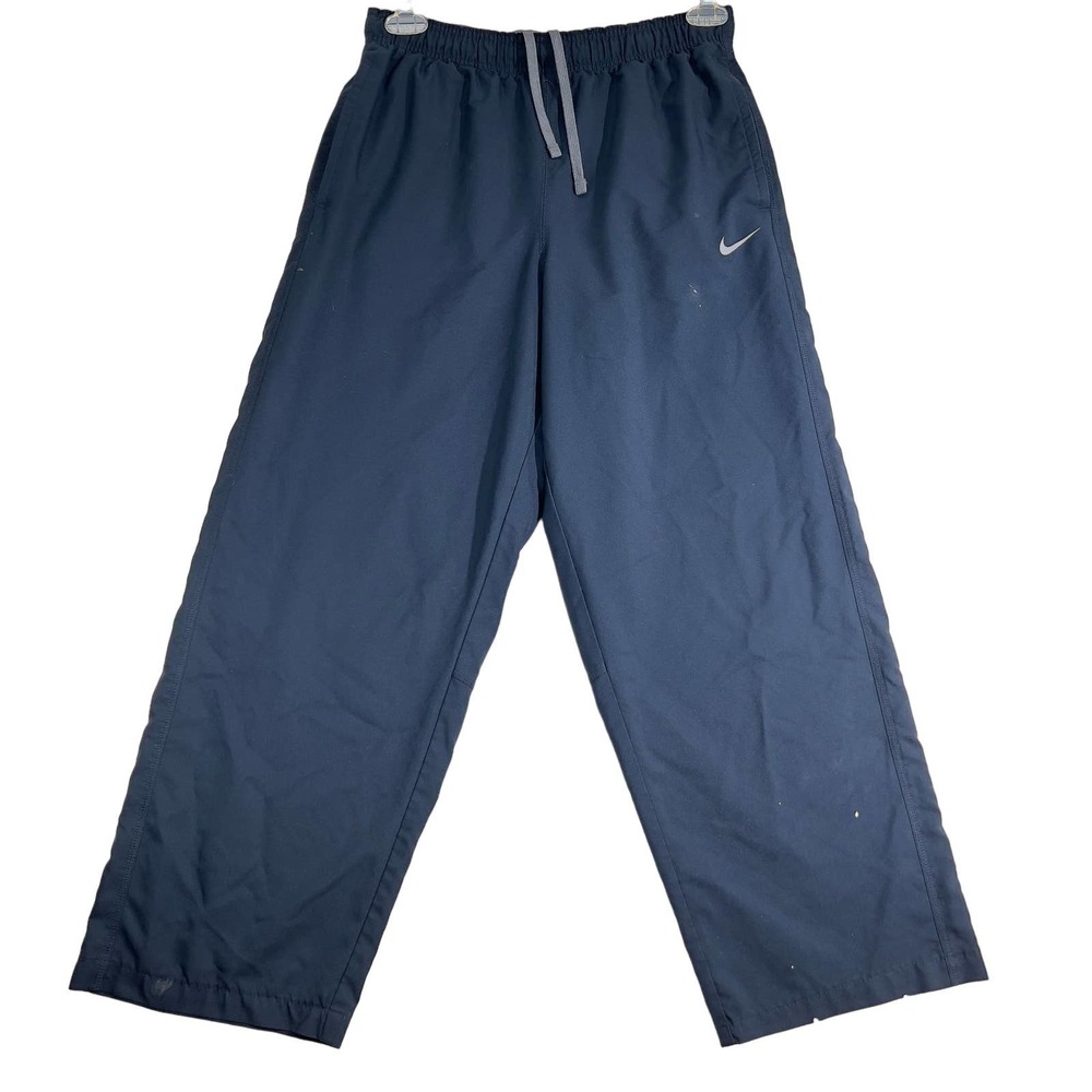 Nike Woven Pant Men L Athletic Training Dri-Fit 377786-475 Recycled Polyester